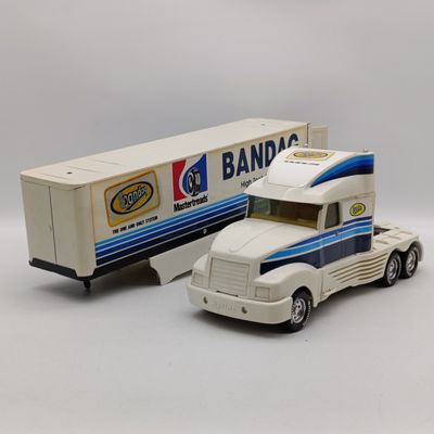 Vintage Nylint pressed steel Bandag Tyres delivery toy truck