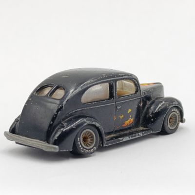 Vintage Hot Wheels Real Riders 1940 Ford 2-door die-cast toy car