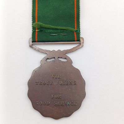 SA Army 10 year Good service medal #6930 - full size