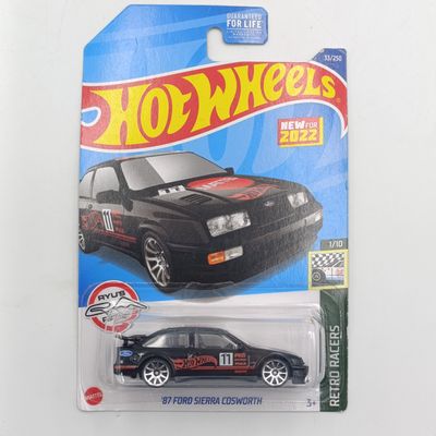 Hot Wheels 1987 Ford Sierra Cosworth die-cast car - sealed
