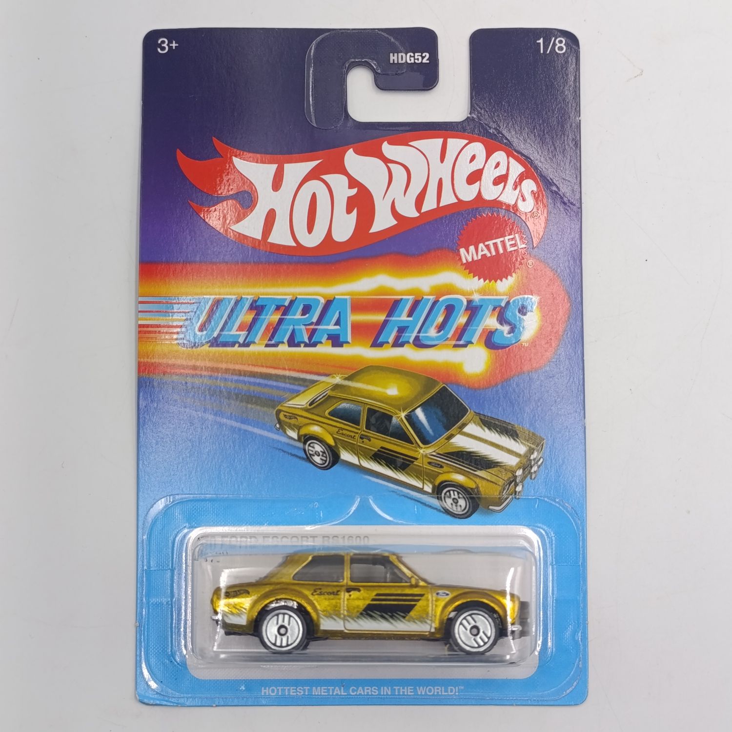 Hot Wheels Ultra Hots 1970 Ford Escort RS1600 die-cast car - sealed