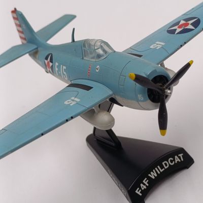 USAF F4F Wildcat die-cast model plane – scale 1/87