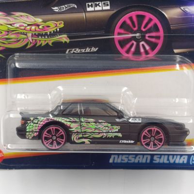 Hot Wheels Neon Speeders Nissan Silvia S13 die-cast car - sealed
