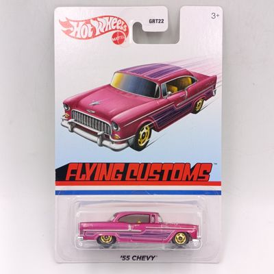 Hot Wheels Flying Customs 1955 Chevy die-cast car - sealed