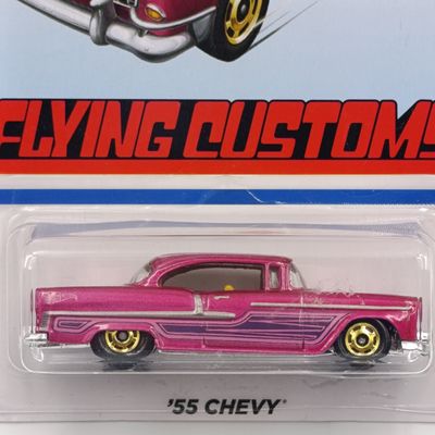 Hot Wheels Flying Customs 1955 Chevy die-cast car - sealed
