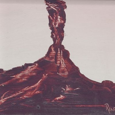 Rina Biggs oil painting - The finger of God