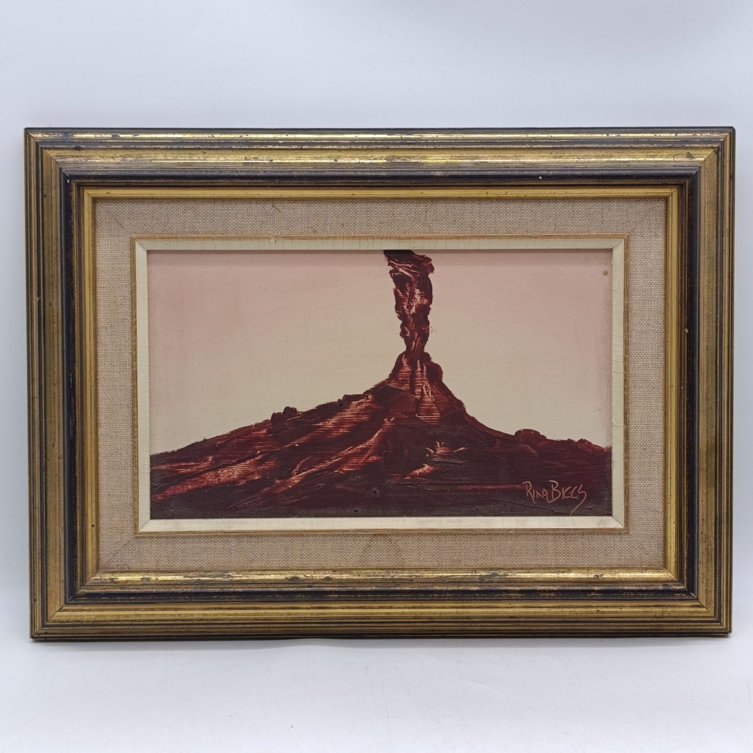 Rina Biggs oil painting - The finger of God