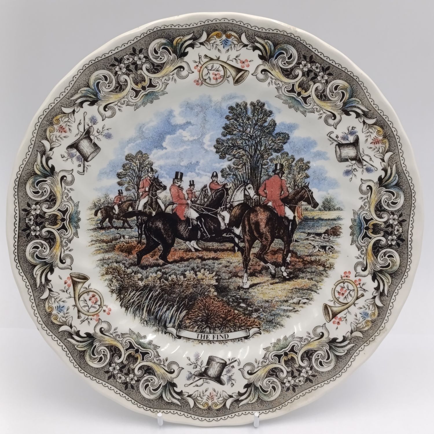 Vintage Herrings Hunt Porcelain plate by Churchill