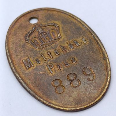 German South West African Maltahöhe Herero Pass no 889 - excellent  condition