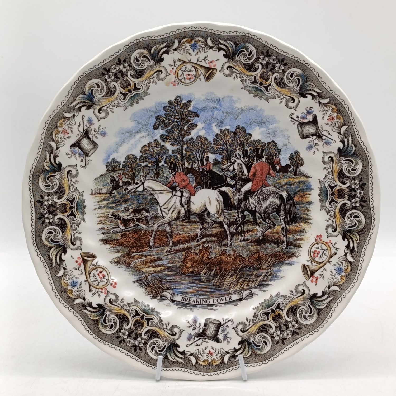 Vintage Herrings Hunt Porcelain plate by Churchill