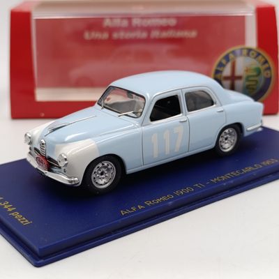 M4 Models 1953 Alfa Romeo 1900 TI Monte Carlo Rally die-cast model car - scale 1/43
