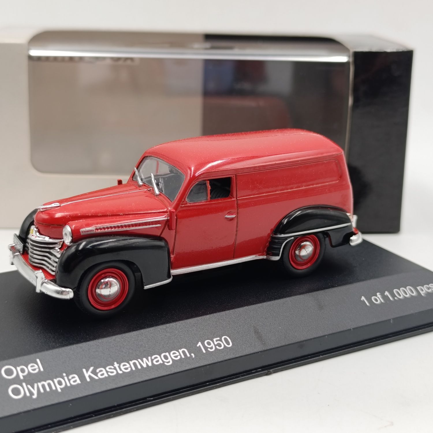 WhiteBox 1950 Opel Olympia Kastenwagen die-cast model car - scale 1/43