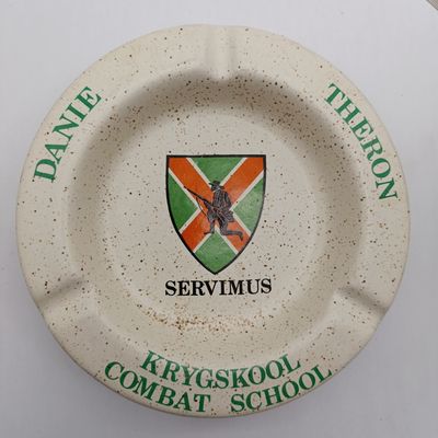 Danie Theron Krygskool/Combat School ashtray