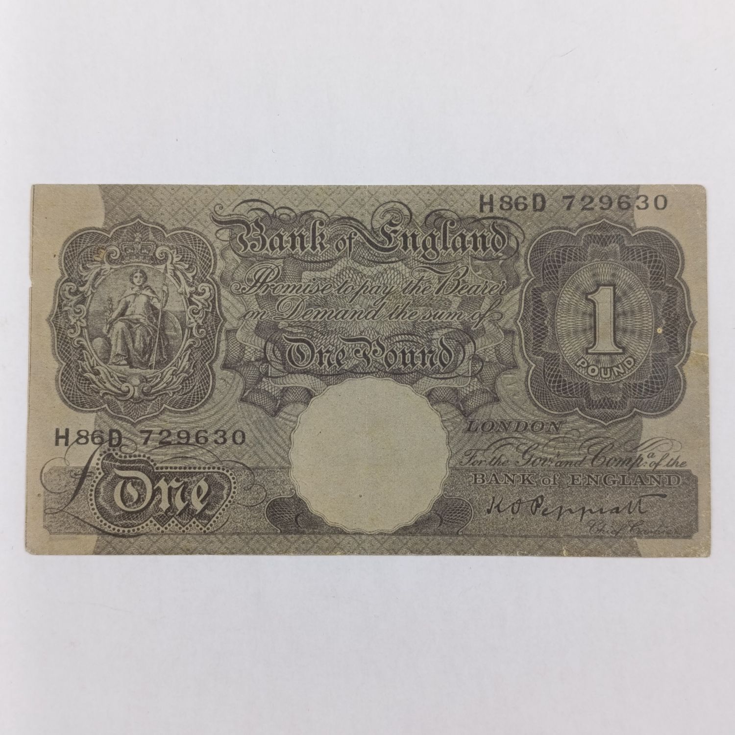 WW2 Axis (Nazi) propoganda leaflet dropped over North Africa/Middle East - Mocking the decline in value of the British pound