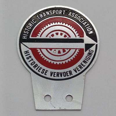 Vintage Historic Transport Association car badge