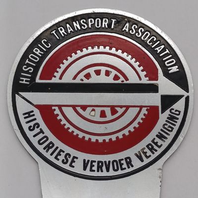 Vintage Historic Transport Association car badge