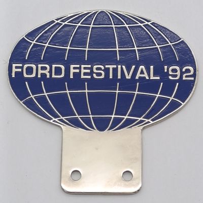 Vintage Ford Festival '92 car badge
