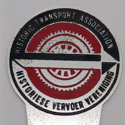 Vintage Historic Transport Association car badge