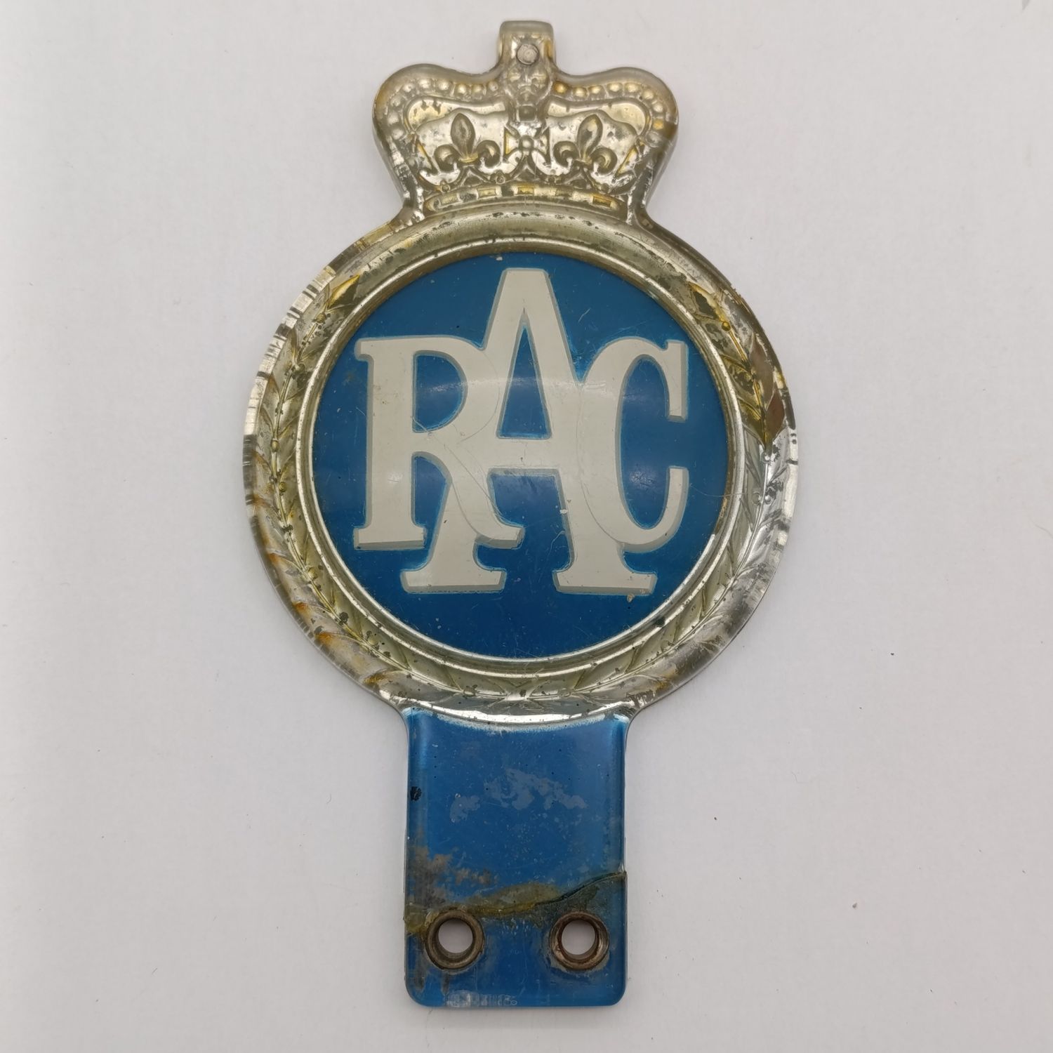 Vintage Royal Automobile Club car badge #E153696