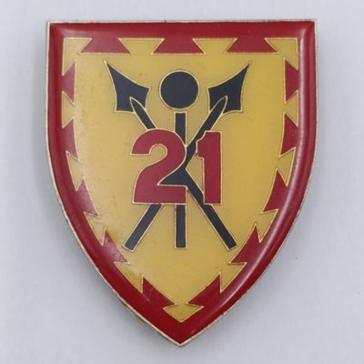 SADF 21 SA Infantry Battalion Shoulder Flash Badge South African Army Militaria