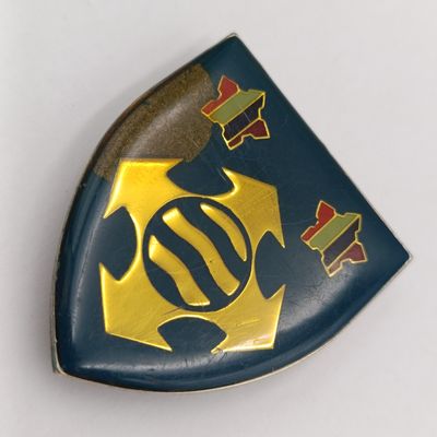 SADF 11 Supply and Transport Unit Shoulder Flash - Secondhand South African Military Insignia