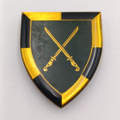 South African SADF Infantry School Shoulder Flash Badge