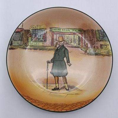 Royal Doulton Dickens-ware Mr Micawber porcelain bowl