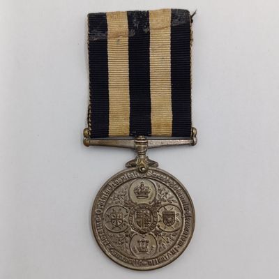 Service medal of the Order of St John issued to SA.937 H.J. Paarman 1958