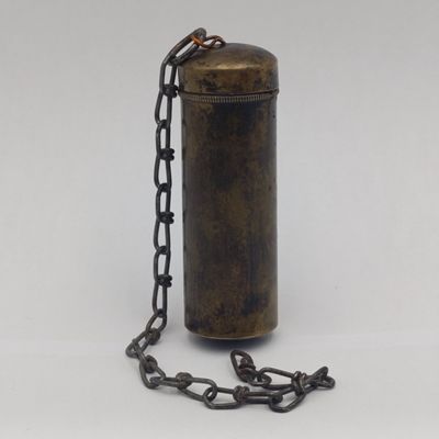 Vintage tinder box - antique tonteldoos for collectors and enthusiasts