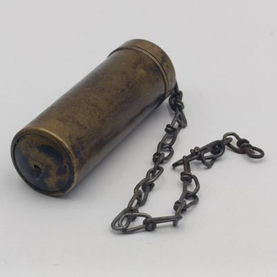 Vintage tinder box - antique tonteldoos for collectors and enthusiasts