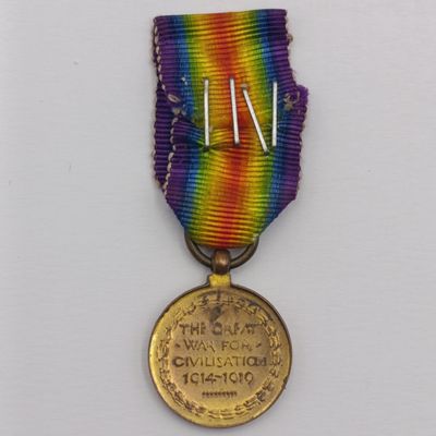 Miniature WW1 victory medal - Secondhand