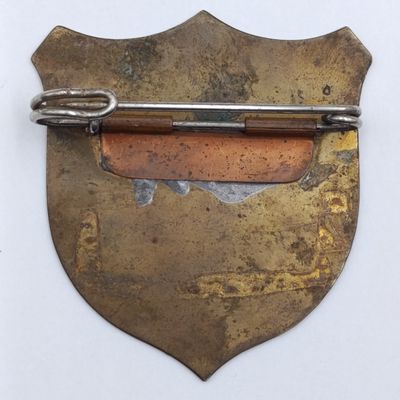 Pomfret Assbestos Boss Boy Badge