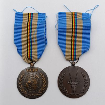 Set of 2 Namibia UNTAG medals