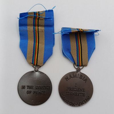 Set of 2 Namibia UNTAG medals