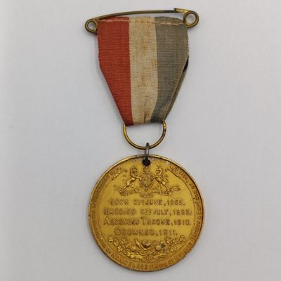 1911 King George V and Queen Mary Coronation medal