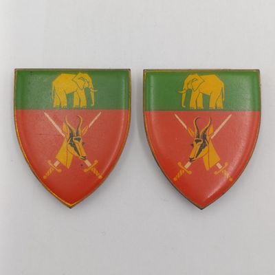 Set of SADF Eastern Cape Command shoulder flashes