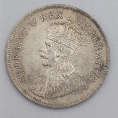 1930 SA Union silver 2 1/2 shilling half crown - EF Condition