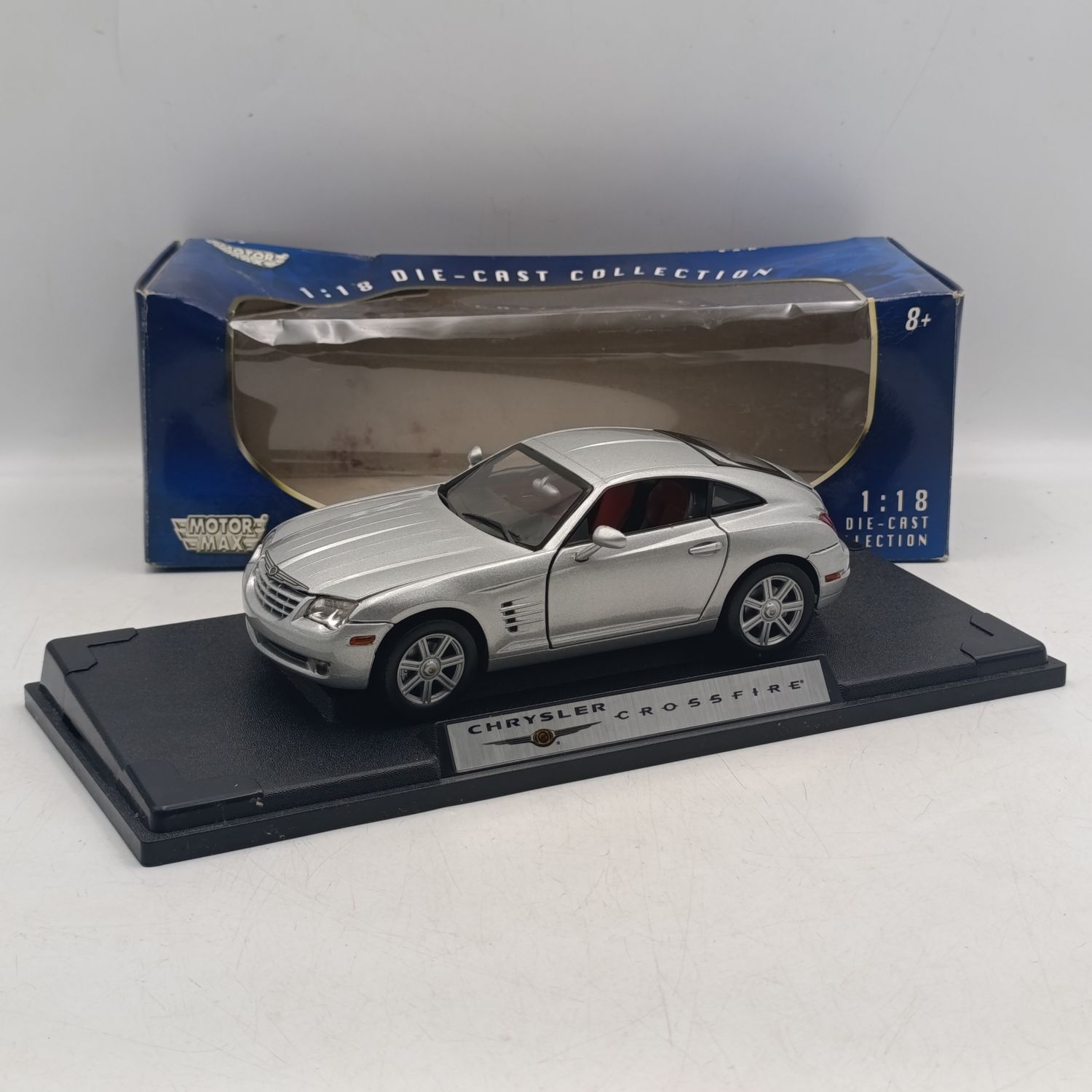 MotorMax Chrysler Crossfire die-cast mdoel car in box - scale 1/18