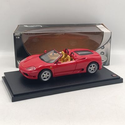 Hot Wheels Ferrari 360 spider die-cast model car in box - scale 1/18