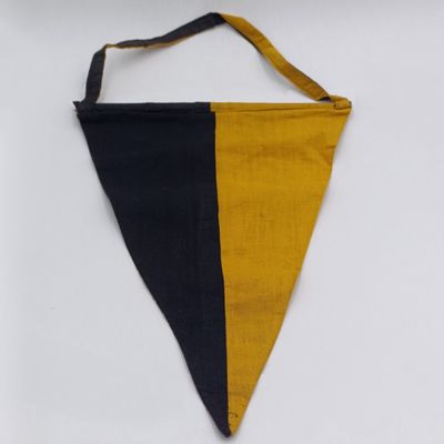 Vintage German Burglengenfeld football club pennant flag