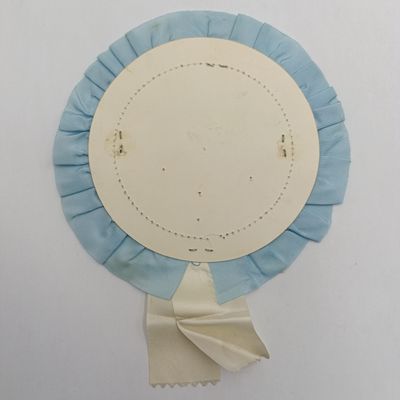 Vintage Manchester City Footbal club fan rosette