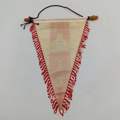 Vintage Ajax Amsterdam Football club Eredivisie-KNVB pennant flag