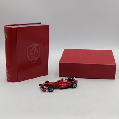 IXO Models La Storia Ferrari F300 Michael Schumacher race car model in book box
