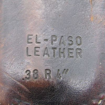 El-Paso Leather 38 Revolver holster - right handed