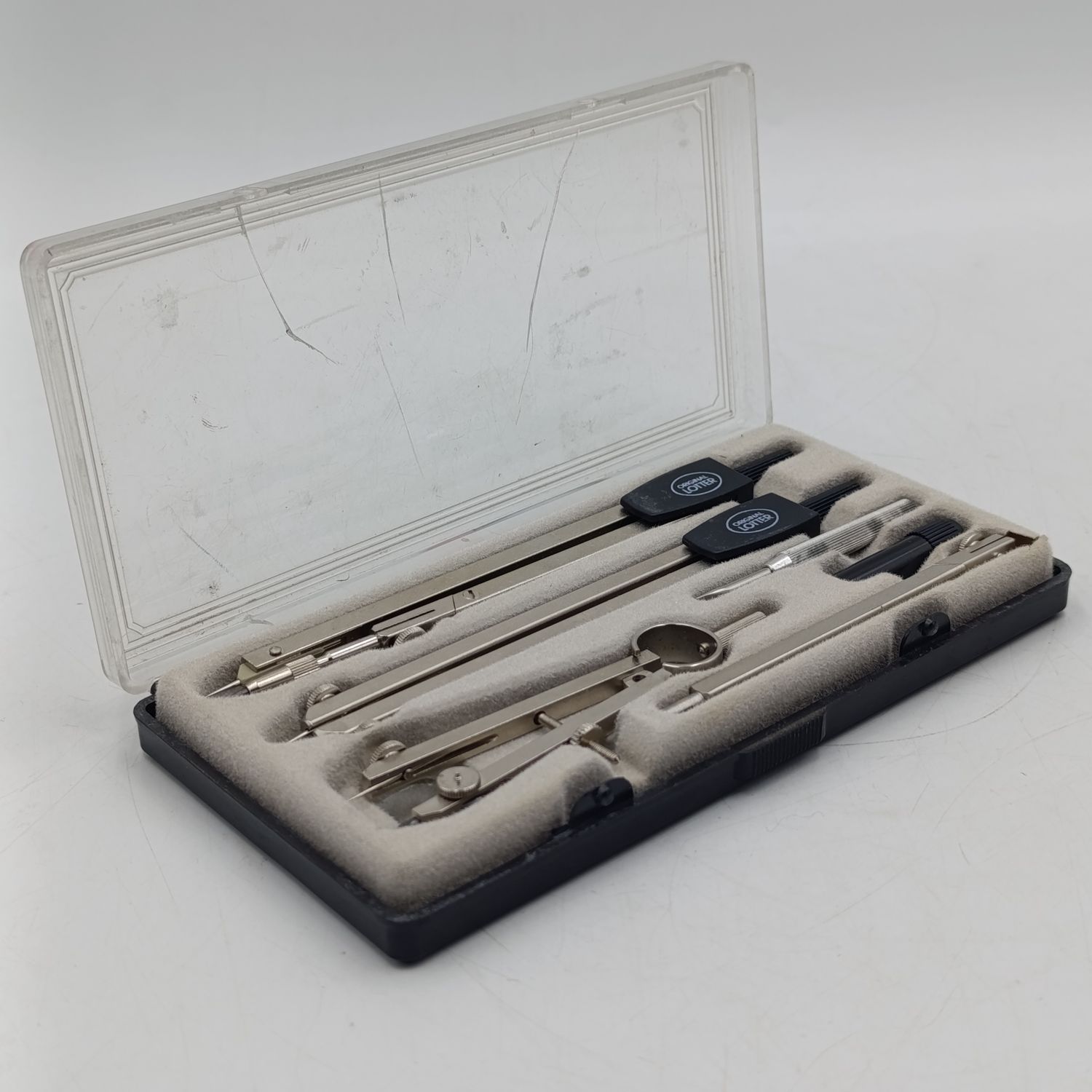 Original Lotter technical drawing utencil set