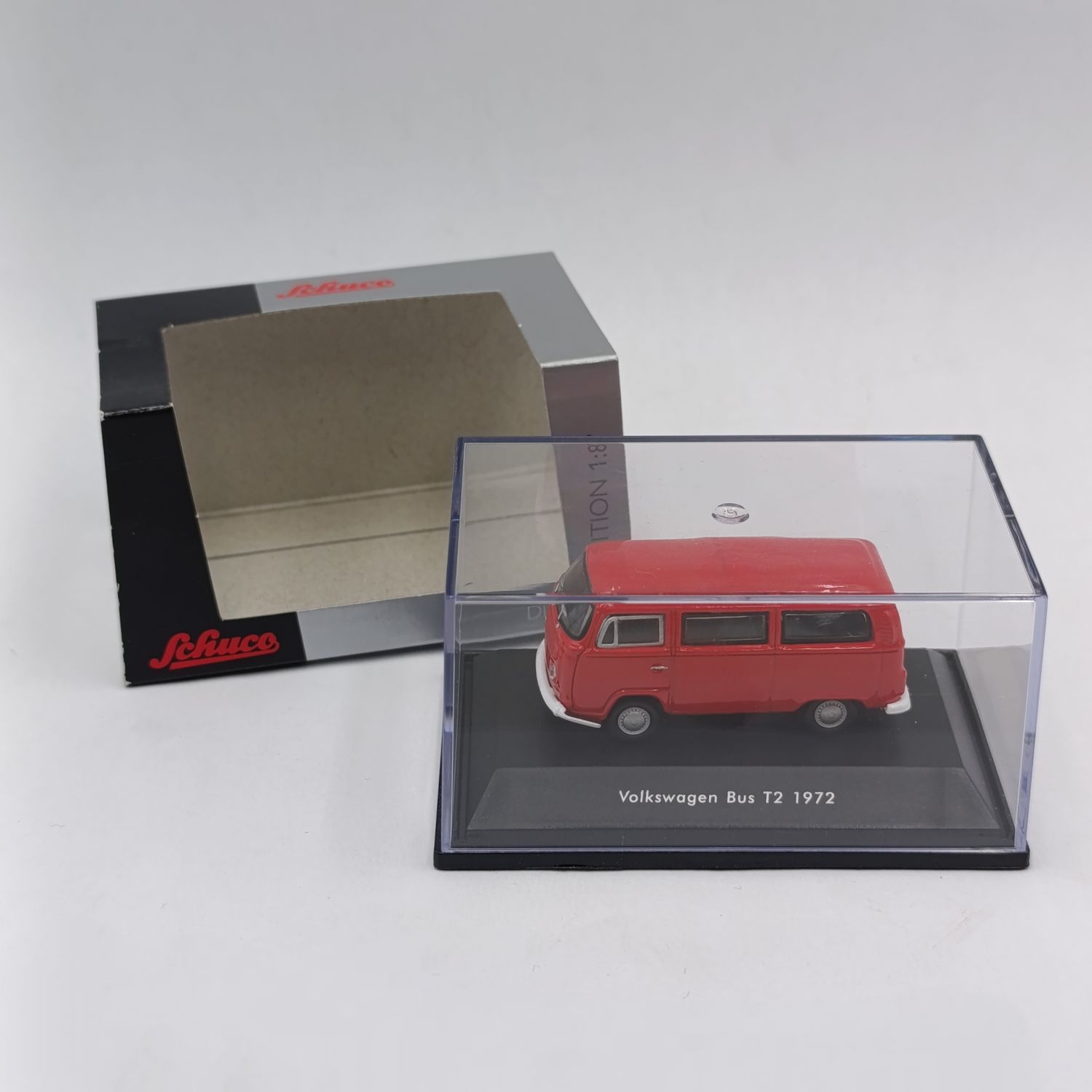 Schuco 1972 Volskwagen T2 Bus die-cast model car - scale 1/87