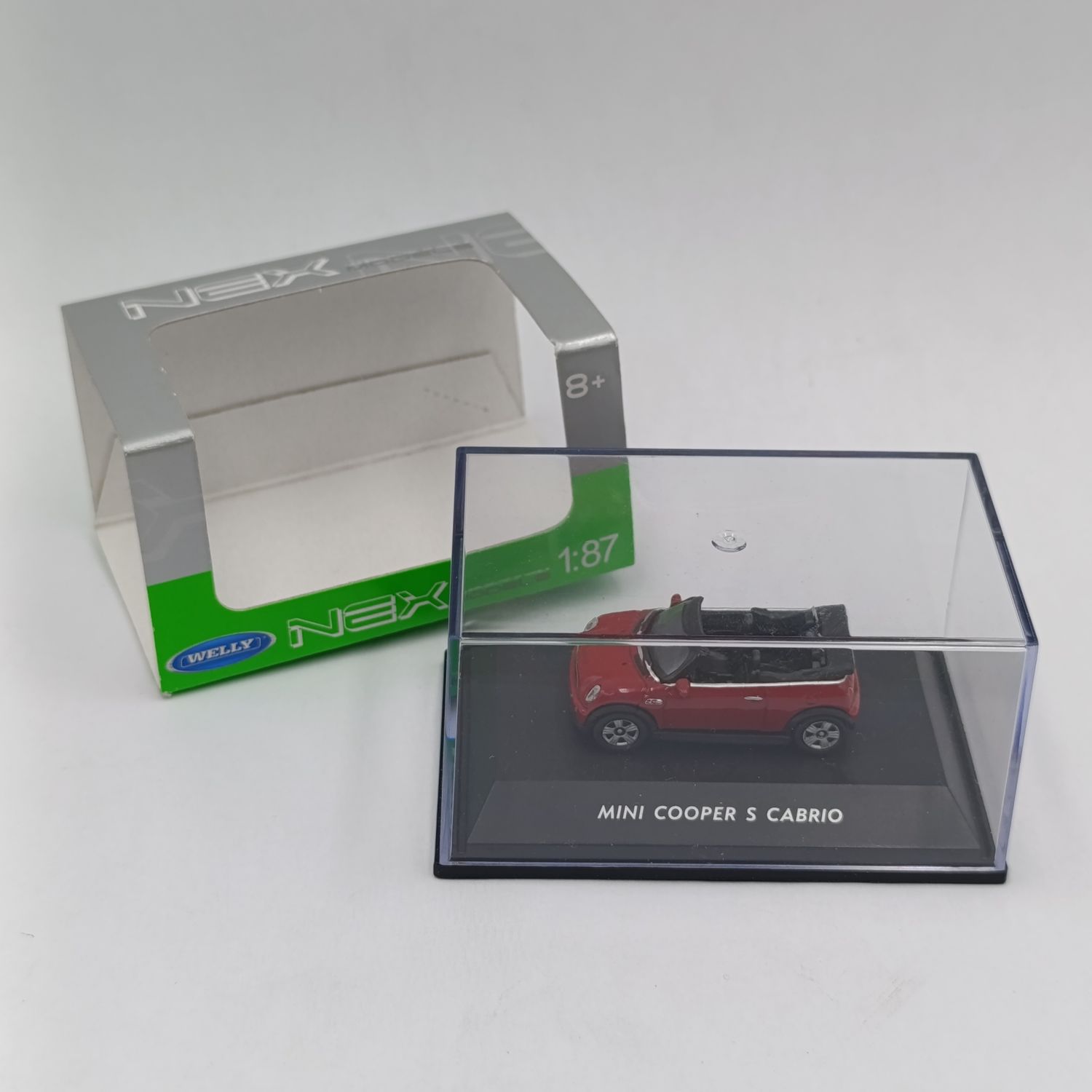 Welly NEX Mini Cooper S Cabrio die-cast model car - scale 1/87