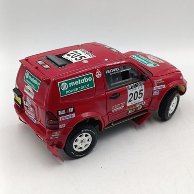Solido Mitsubishi Pajero Evolution #205 die-cast rally model car - scale 1/18