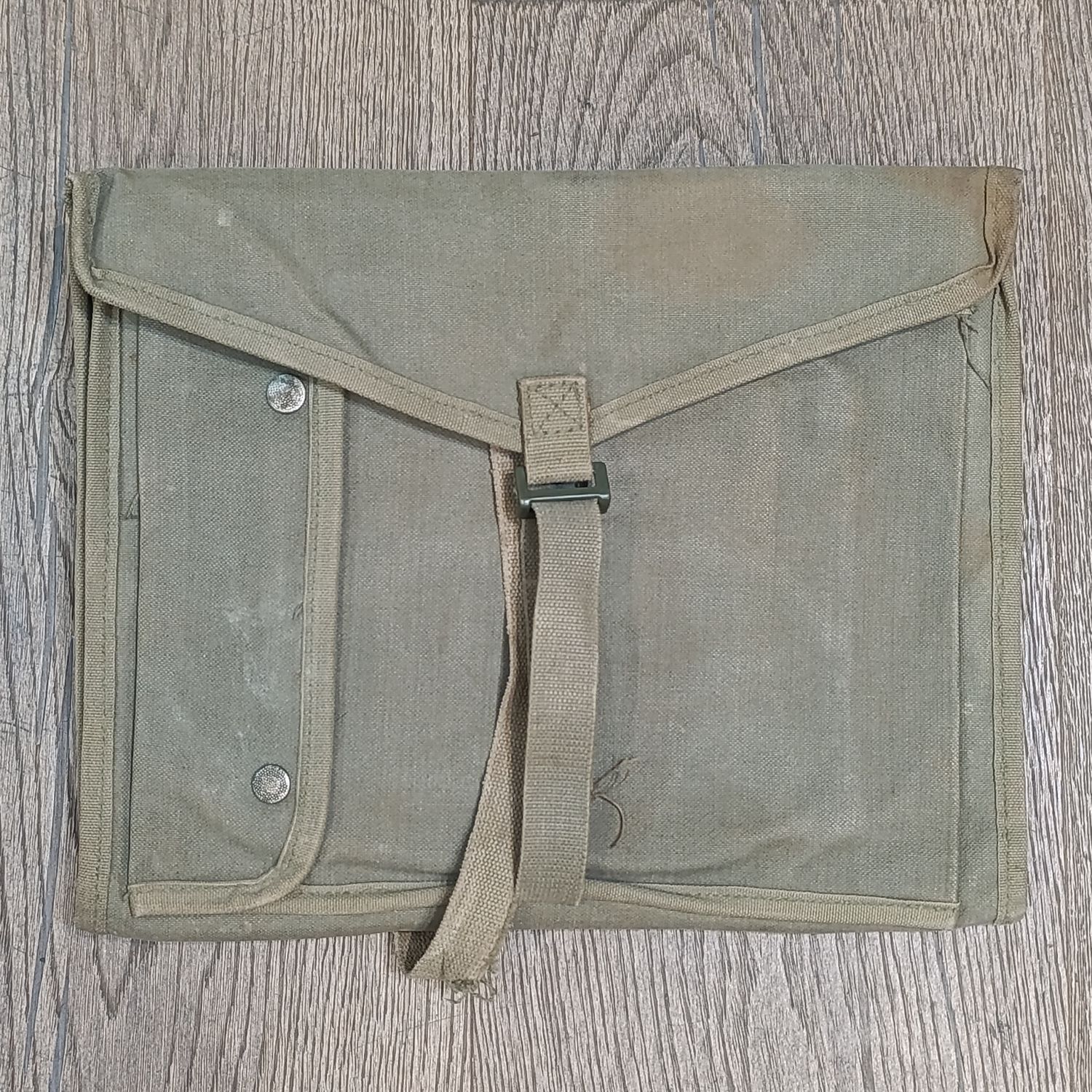 SADF Canvas map and document transport bag