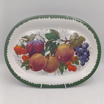 Vintage Pottery Garden 'Ye Olde World' Potterwoods porcelain plate